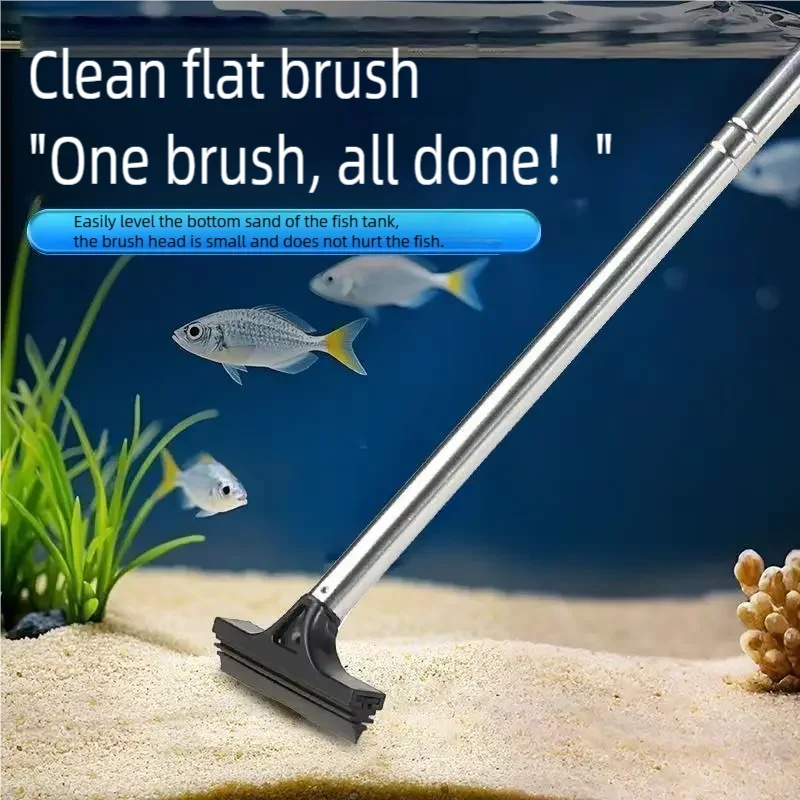 Telescopic Aquarium Algae Scra - огляд і ціна Algae Scraper Blade