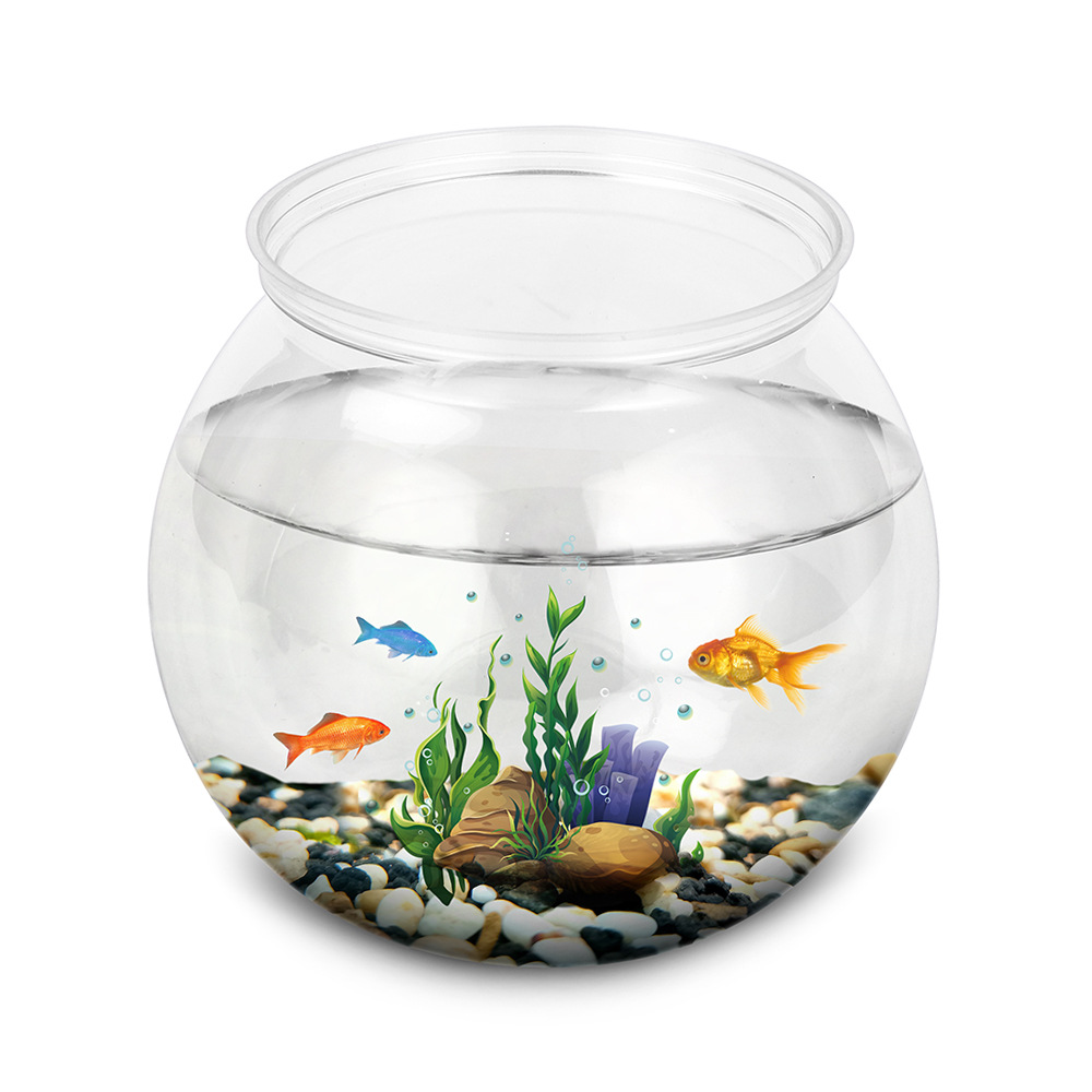 Fish Bowl Plastic L M S Sizes  - огляд і ціна Aquarium Fish Betta