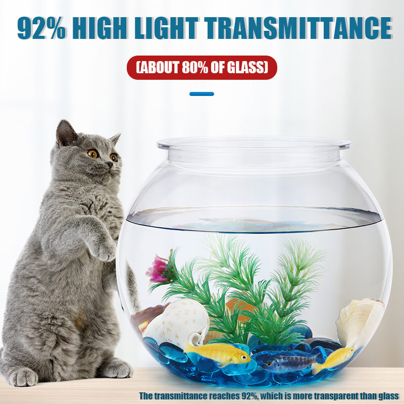 Fish Bowl Plastic L M S Sizes  - огляд і ціна Aquarium Fish Betta