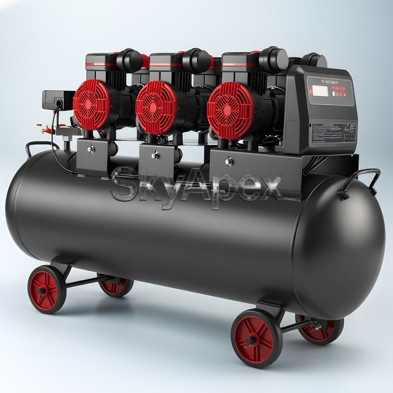 Oil Free Silent Air Compressor - огляд і ціна Air Pump Silent