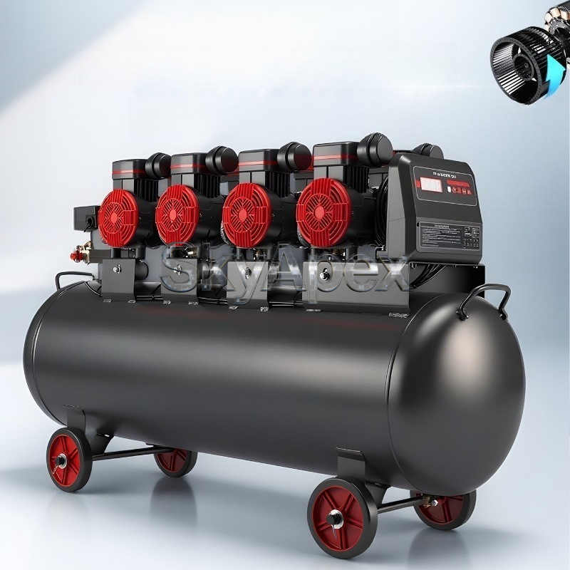 Oil Free Silent Air Compressor - огляд і ціна Air Pump Silent