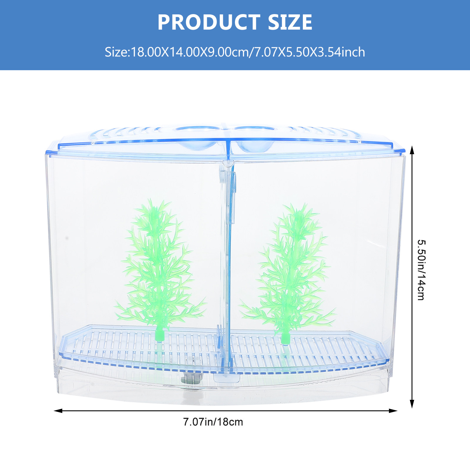 1Set Elegant Transparent Acryl - огляд і ціна Fish Toy In Aquarium