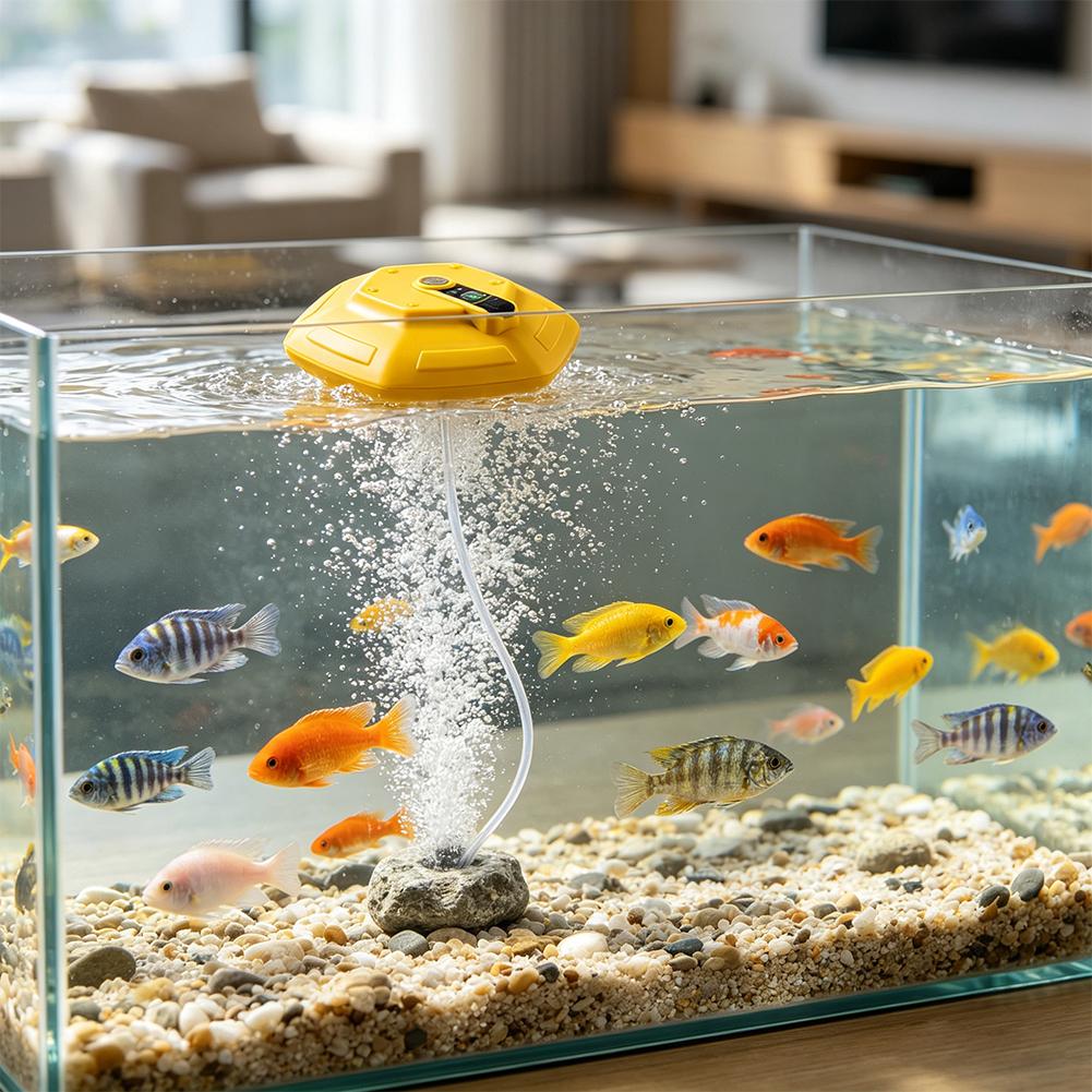 Wireless Rechargeable Aquarium - огляд і ціна Aquarium Fish Escape