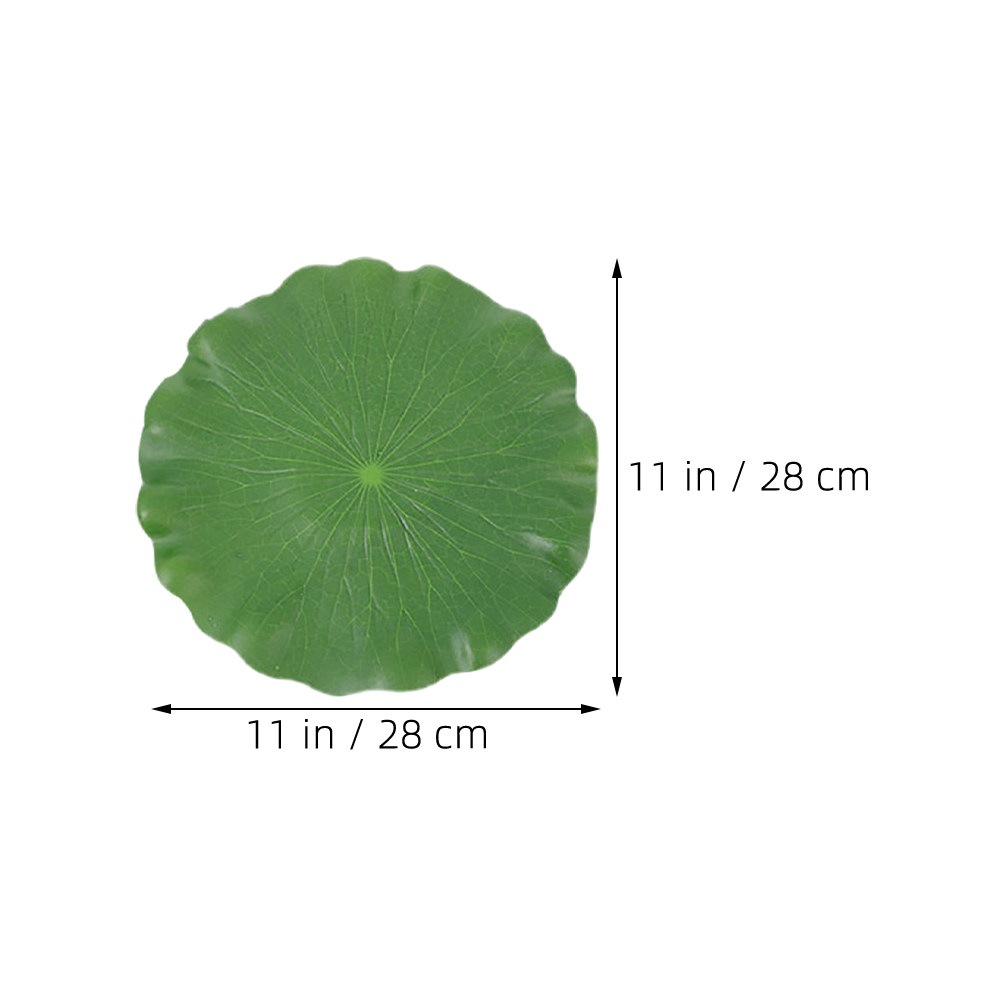 15Pcs Artificial Lily Pads Rea - огляд і ціна Aquarium Fish Artificial