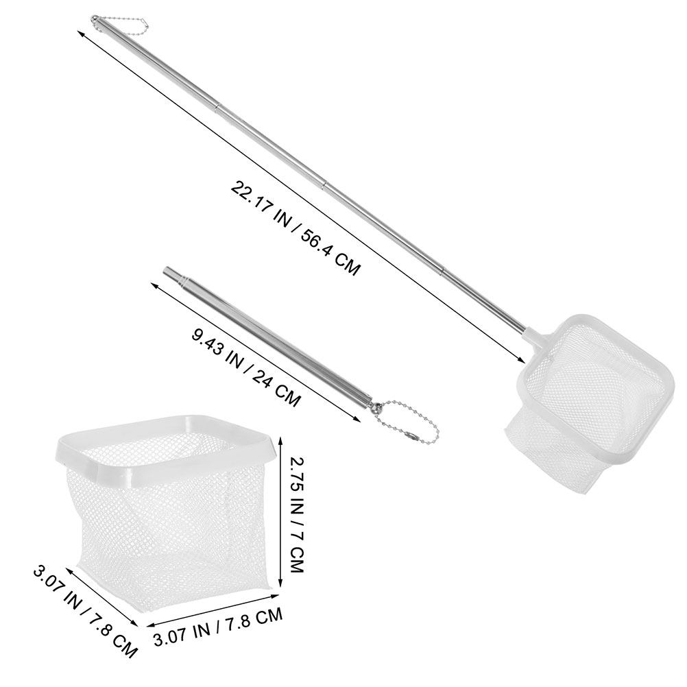 2Pcs Extendable Stainless Stee - огляд і ціна Aquarium Fish Betta