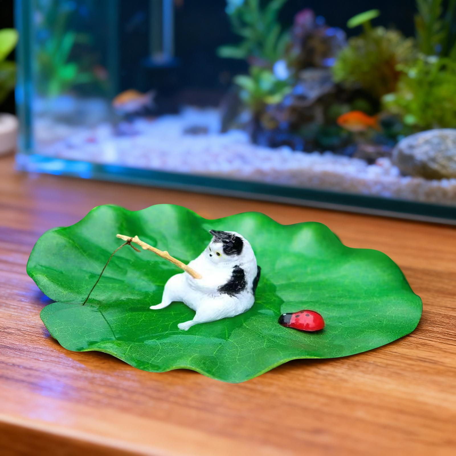 Aquarium Decor Floating Cat Fi - огляд і ціна Aquarium Fish Escape