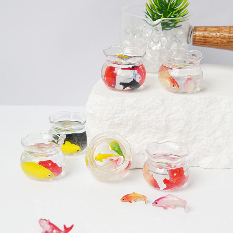 Simulated Plastic Transparent  - огляд і ціна Fish Toy In Aquarium