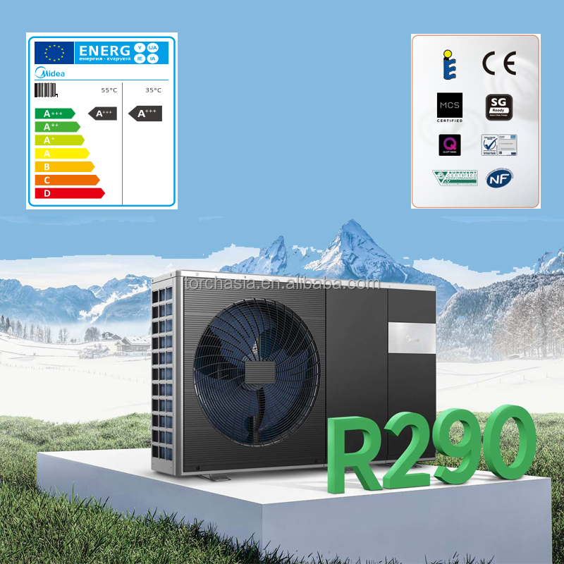 2026Midea R290 Electric Heat P - огляд і ціна Air Pump Silent