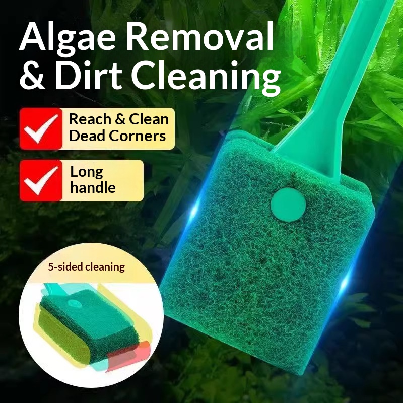Long Handle Aquarium Fish Tank - огляд і ціна Algae Scraper Blade