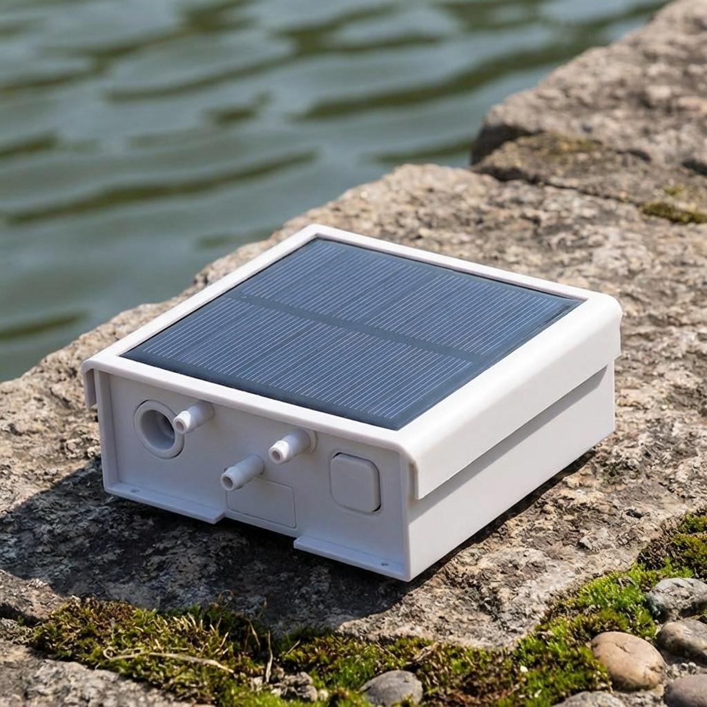 Battery Powered Air Pump with  - огляд і ціна Live Fish Aquarium