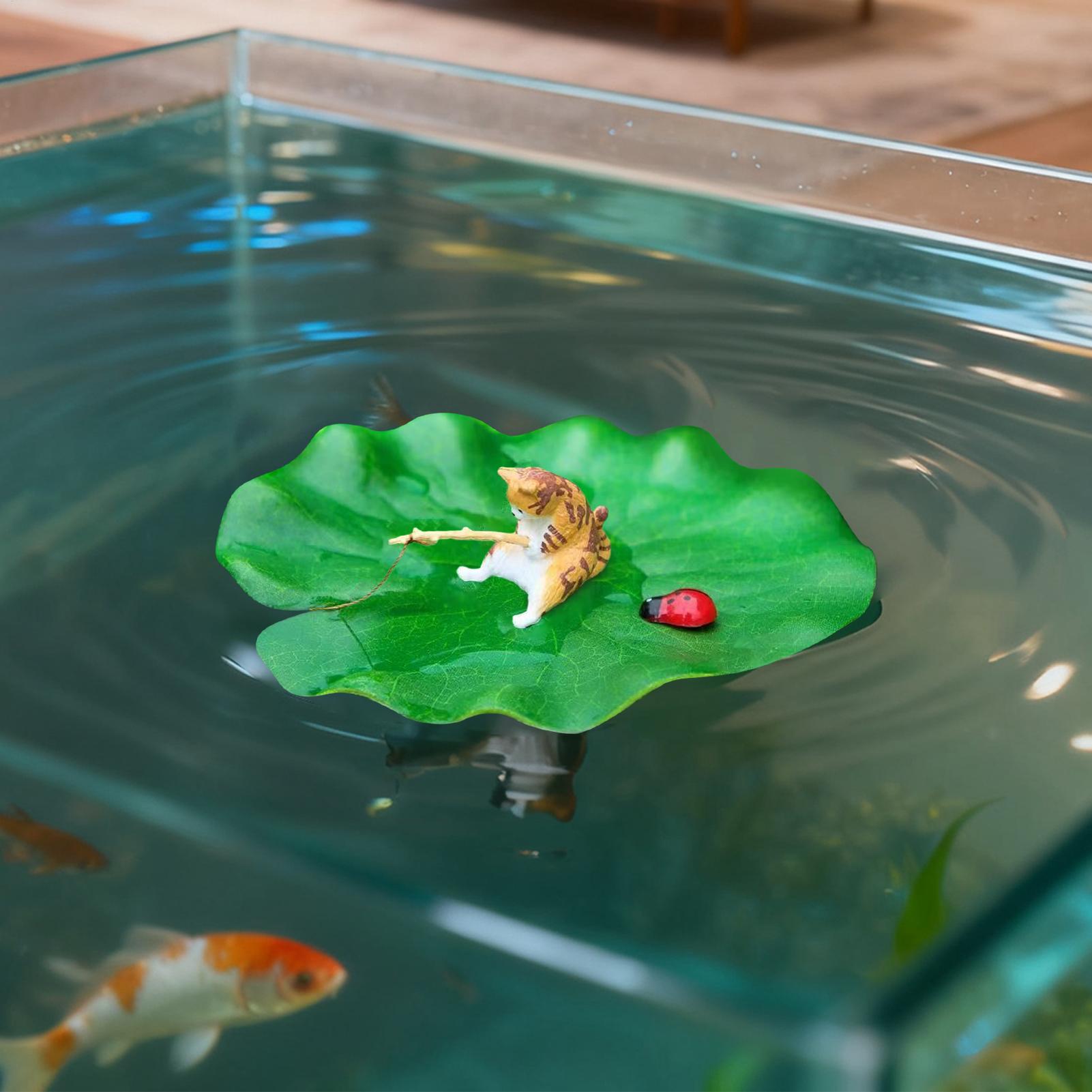 Mini Floating Cat Fishing Lotu - огляд і ціна Aquarium Fish Escape