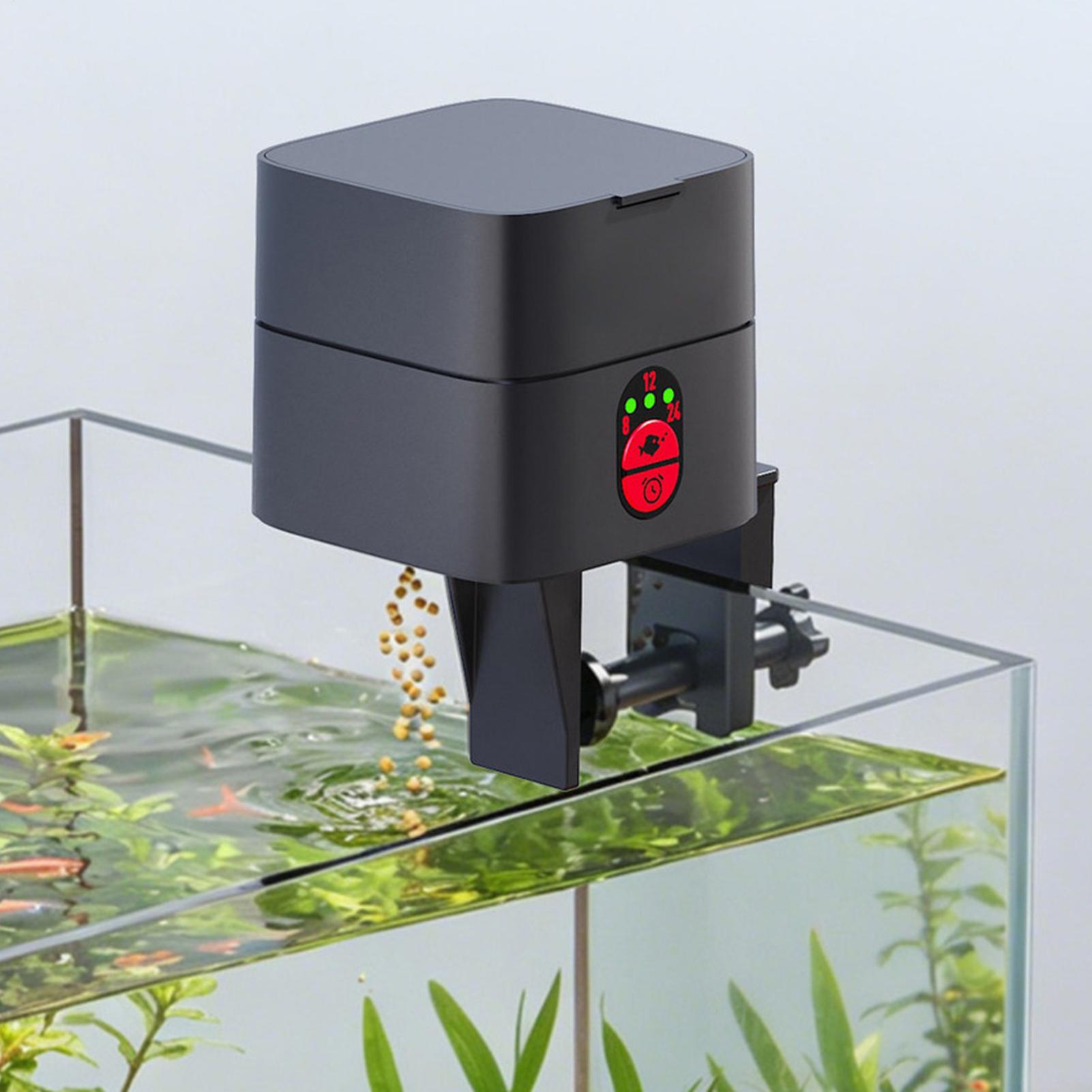 Auto Fish Feeder For Aquarium  - огляд і ціна Fish Toy In Aquarium