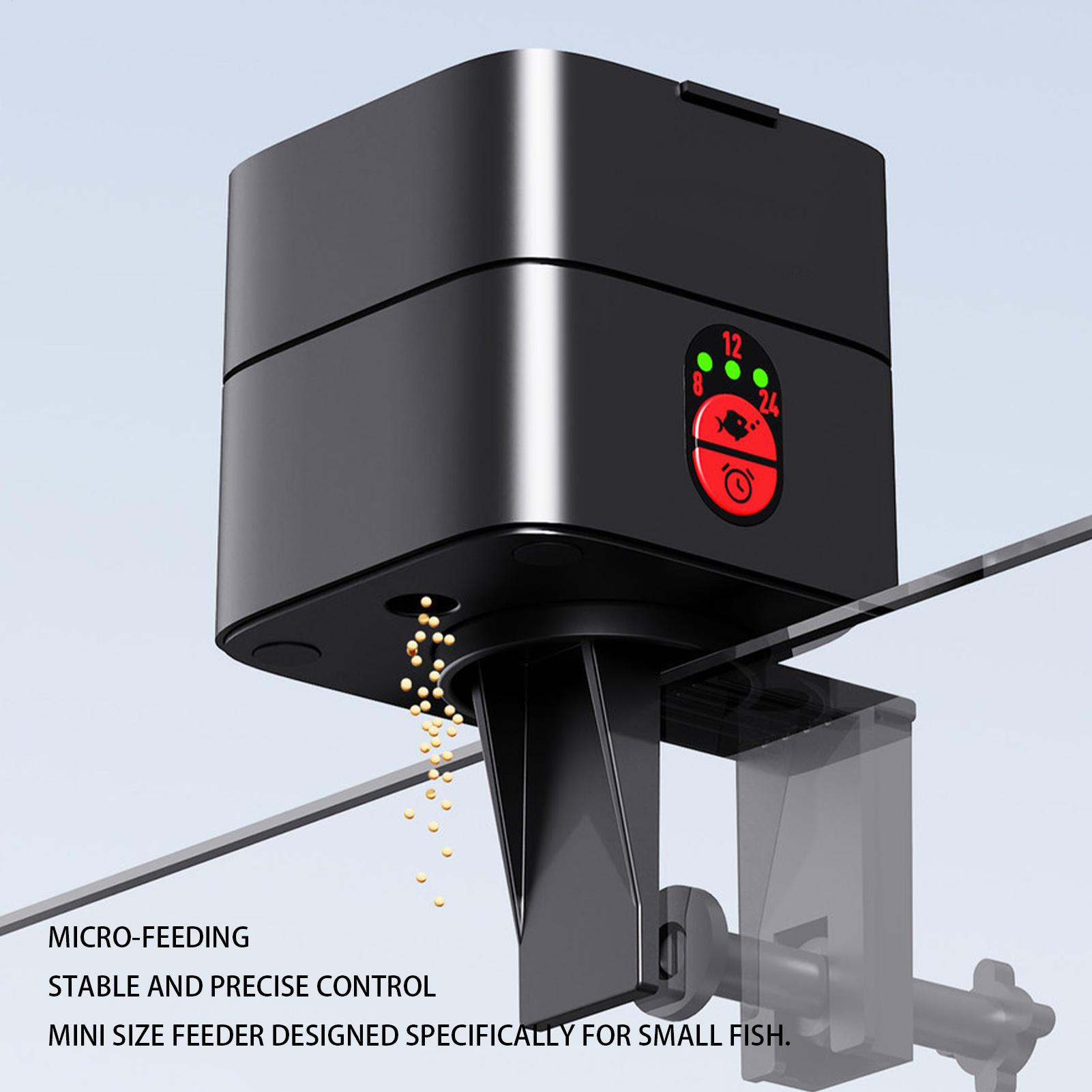 Auto Fish Feeder For Aquarium  - огляд і ціна Fish Toy In Aquarium