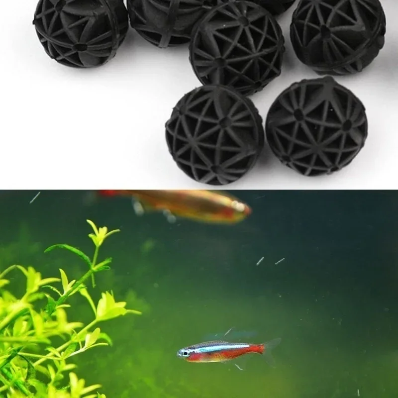 20Pcs 16mm Aquarium Filter Bio - огляд і ціна Aquarium Fish Ball